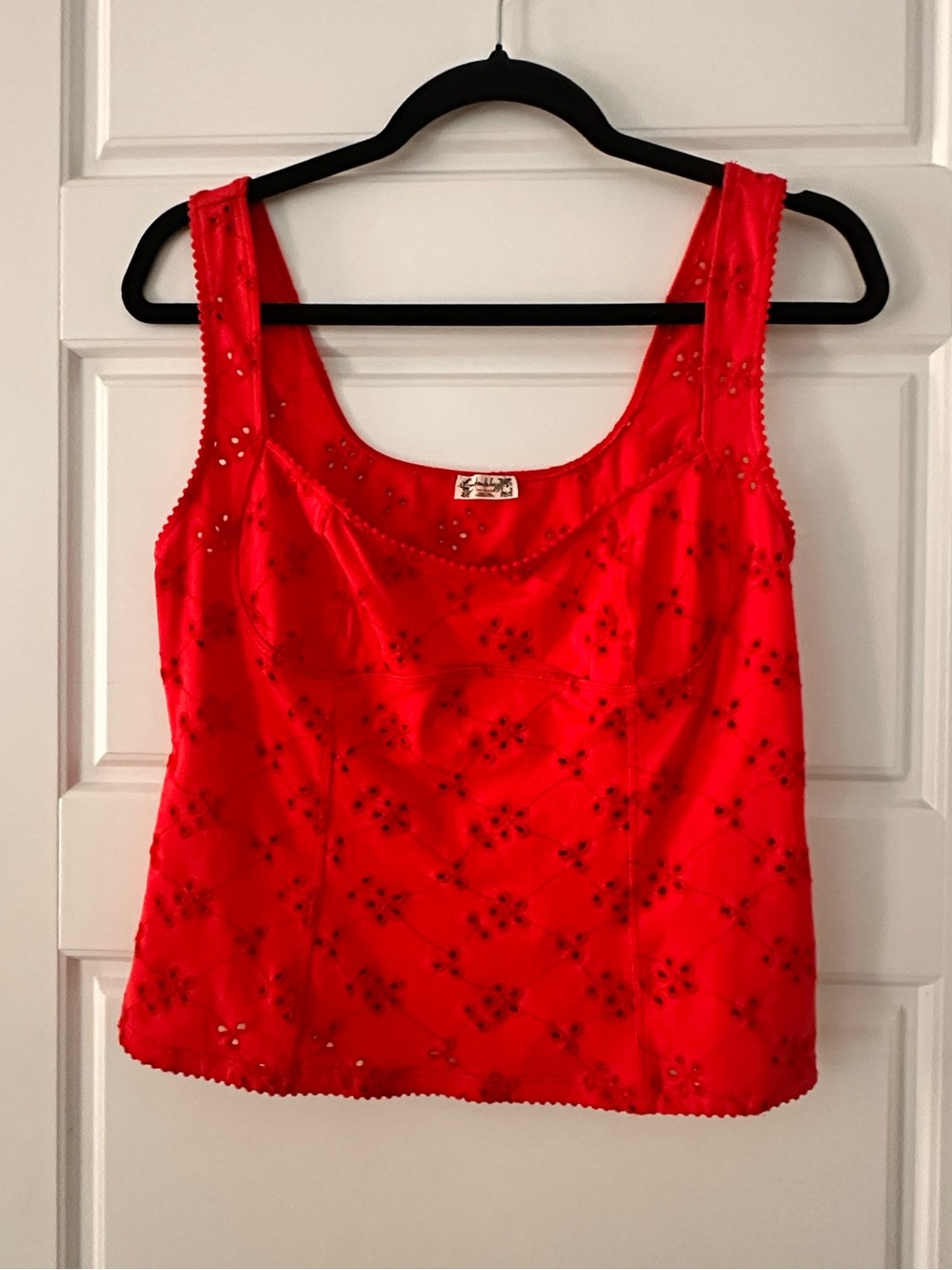 Full Bloom Cotton Eyelet Cami